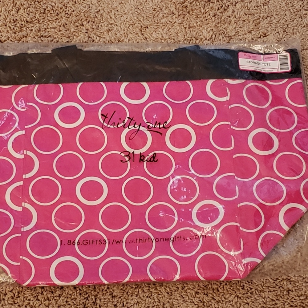 Thirty-One Storage Bag Pink